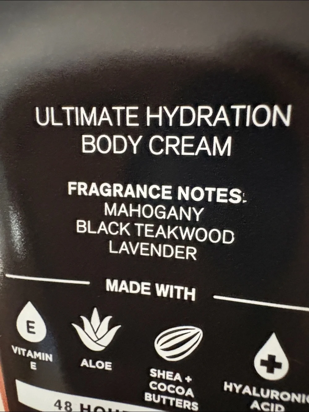 Bath & Body Works Mahogany Teakwood Ultimate Hydration Body Cream Duo